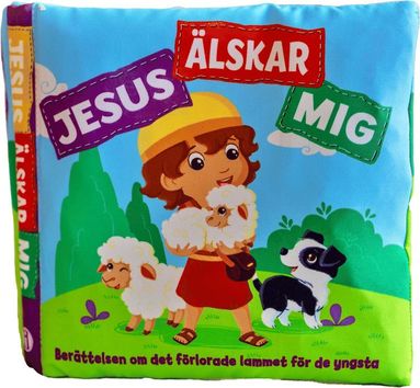 Tygbok Jesus �lskar mig (h�ftad)