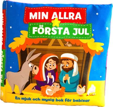 Tygbok Min allra f�rsta jul (inbunden)
