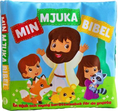 Tygbok Min mjuka bibel (inbunden)