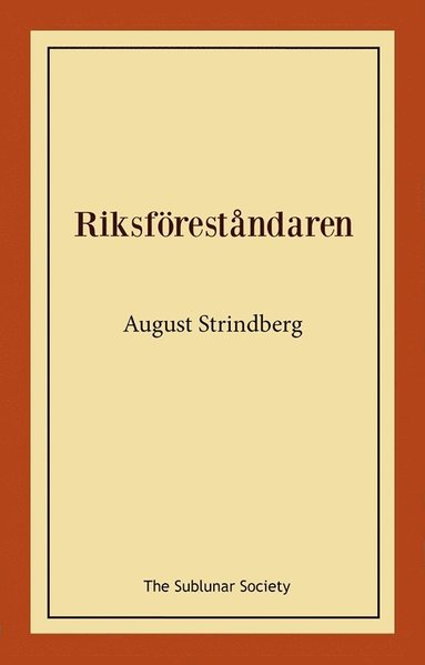 Riksföreståndaren (inbunden)