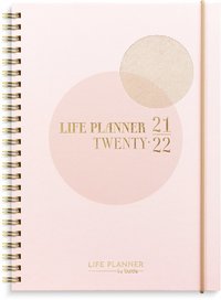 Kalender 21/22 Life Planner Pink A5 (hftad)