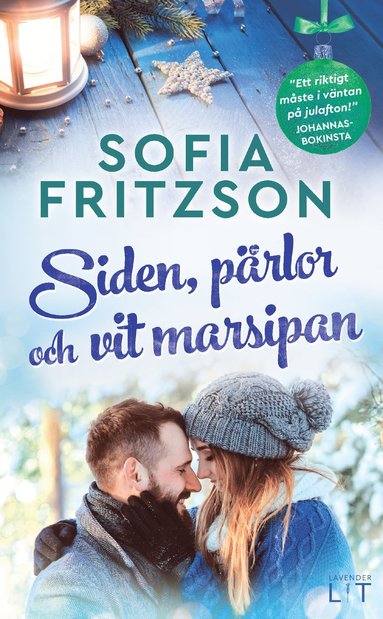 Siden, prlor och vit marsipan (kartonnage)