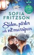 Siden, prlor och vit marsipan