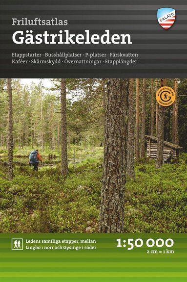 Friluftsatlas Gstrikeleden 1:50.000 (inbunden)