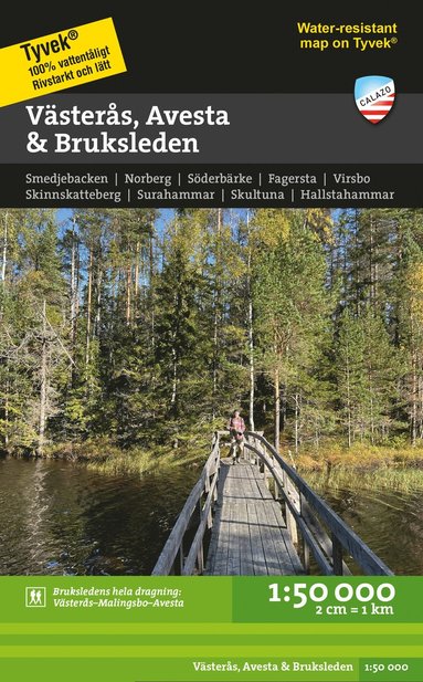 Västerås, Avesta & Bruksleden 1:50 000 (spel)