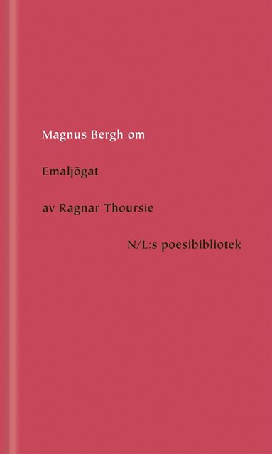 Om Emaljgat av Ragnar Thoursie (pocket)