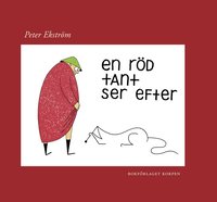 En röd tant ser efter som bok, ljudbok eller e-bok.