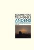 Kommentar till Hegels Andens fenomenologi