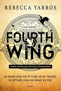 Omslag: Fourth Wing (svensk utgåva)