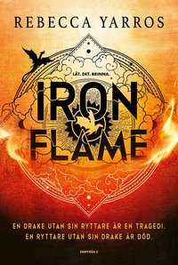 Omslag: Iron Flame (svensk utgåva)