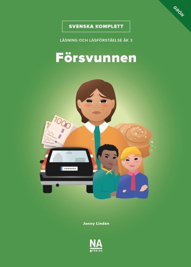 Svenska Komplett - Lsning och lsfrstelse k 3 - Frsvunnen grn bok (hftad)