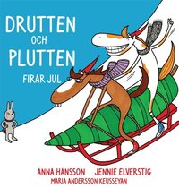 Omslag för Drutten och Plutten firar jul