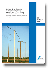 SEK Handbok 443 - Hängkablar för mellanspänning : provning av kabel, upphängningsdon och system : en handbok (pocket)