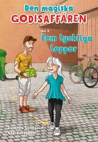 Omslag: Fem lyckliga loppor