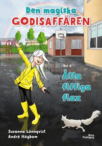 Omslag: Åtta fiffiga flax