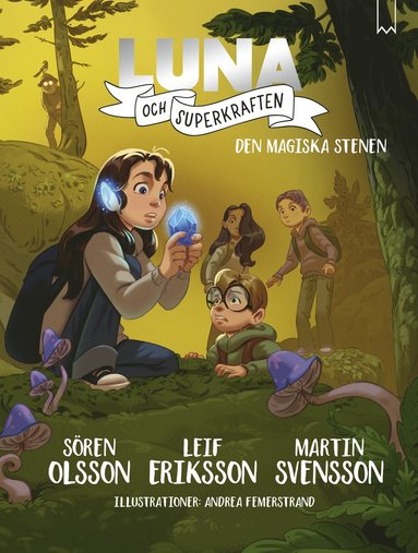 Den magiska stenen (inbunden)