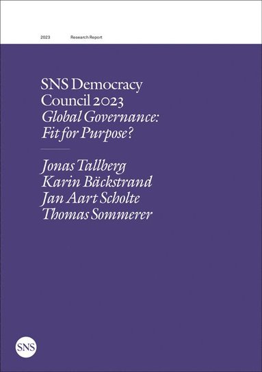 SNS Democracy  Council 2023 Global Governance:  Fit for Purpose? (pocket)