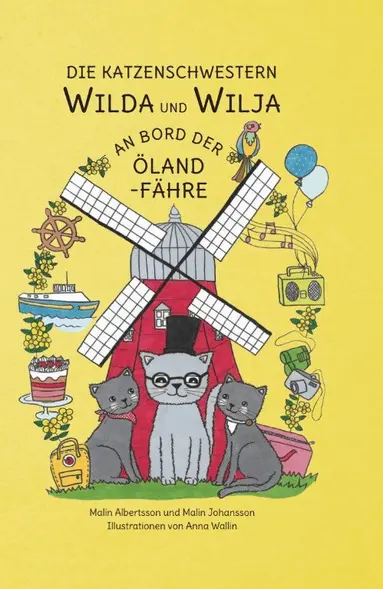 Die Katzenschwestern Wilda und Wilja an Bord der Öland-Fähre - Malin ...