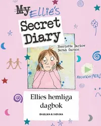 Omslag: Ellies hemliga dagbok (engelska och svenska)