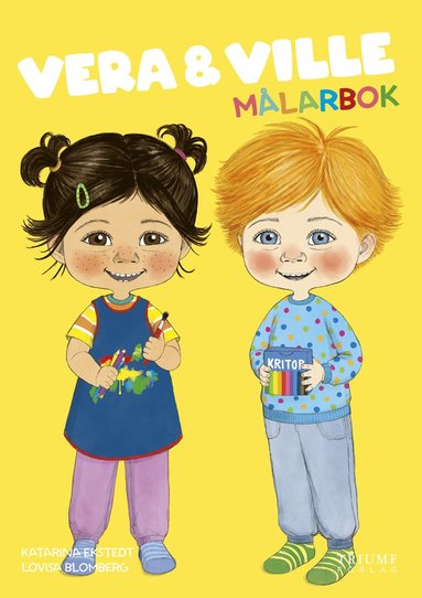 Vera och Ville. M�larbok (h�ftad)