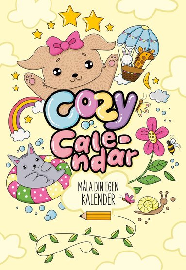 Cozy Calendar - Måla din egen kalender (odaterad) (inbunden)