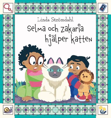 Selma och Zakaria hjlper katten (kartonnage)
