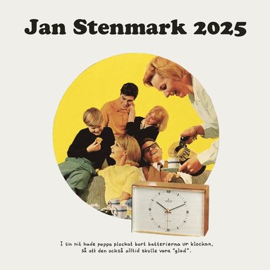 Väggkalender 2025 Jan Stenmark (häftad)