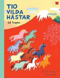 Omslag för Tio vilda hästar till toppen
