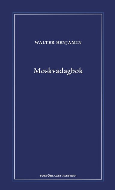 Moskvadagbok (inbunden)