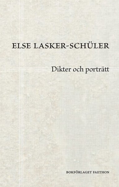 Dikter och portr�tt (h�ftad)