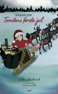 Omslag för Sagan om tomtens första jul