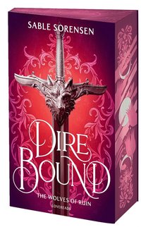 Omslag: Dire Bound (svensk utgåva)
