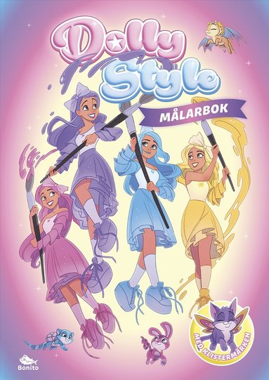 Dolly Style m�larbok (inbunden)
