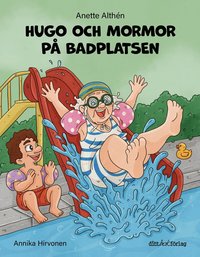 Omslag för Hugo och mormor på badplatsen