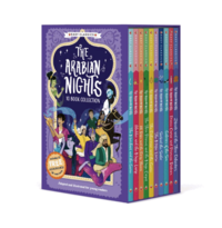 Omslag: The Arabian Nights Children's Collection (lättläst) (med bonusmaterial)