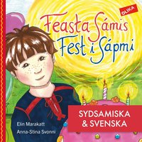 Omslag: Fest i Sápmi - på sydsamiska & svenska