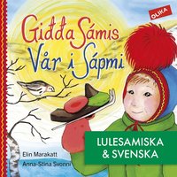 Omslag: Vår i Sápmi - på lulesamiska & svenska