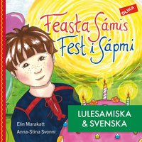 Omslag: Fest i Sápmi - på lulesamiska & svenska