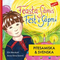 Omslag: Fest i Sápmi - på pitesamiska & svenska