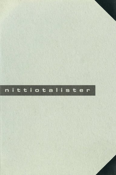 Nittiotalister - 15 poeter mitt i 90-talet (hftad)