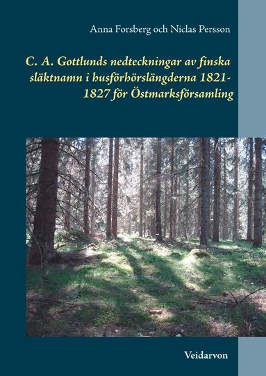 C. A. Gottlunds nedteckningar av finska släktnamn i husförhörslängderna 182 (pocket)