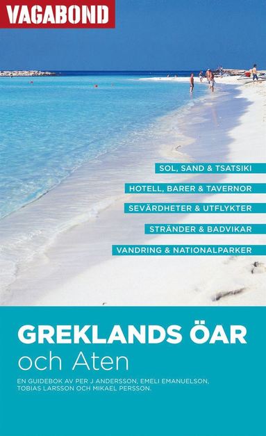 Greklands öar och Aten Vagabond reseguide (häftad)