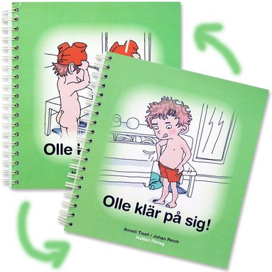 Olle klär på sig! : en bok om rätt plagg på rätt plats? 1 & 2 (inbunden)