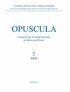 Opuscula 2 ; 2009 Annual of the Swedish Institutes at Athens and Rome