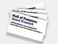 Hall Of Femmes: Janet Froelich (pocket)