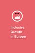 Inclusive growth in Europe