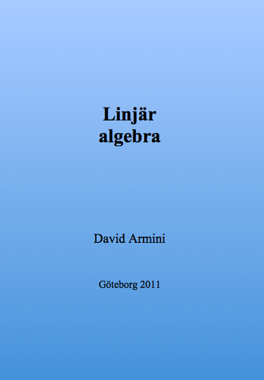 Linjr algebra (inbunden)