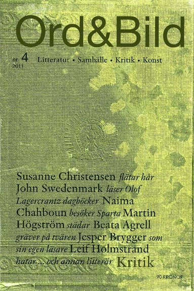 Ord&Bild 4(2011) Kritik (hftad)