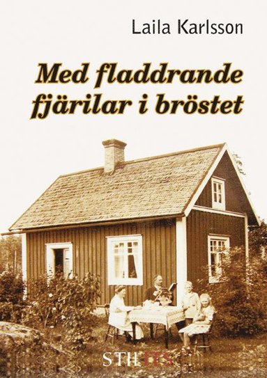Med fladdrande fj�rilar i br�stet (inbunden)