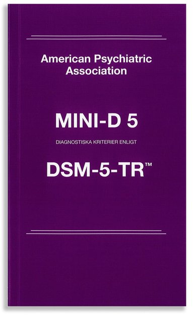 Mini-D 5: Diagnostiska kriterier enligt DSM-5-TR (inbunden)